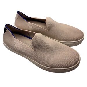 Rothy's The Original Slip On City Comfort Sneakers Womens Size 6 Sand Cream